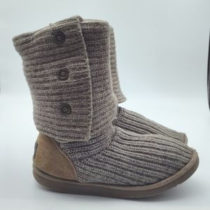 UGG Knit Sock Boots in Gray 🩶 Size 9